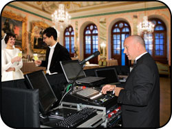 DJ Behind Booth